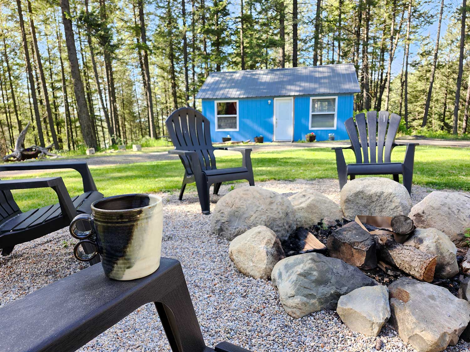 A quiet place to relax at Living Springs Ranch